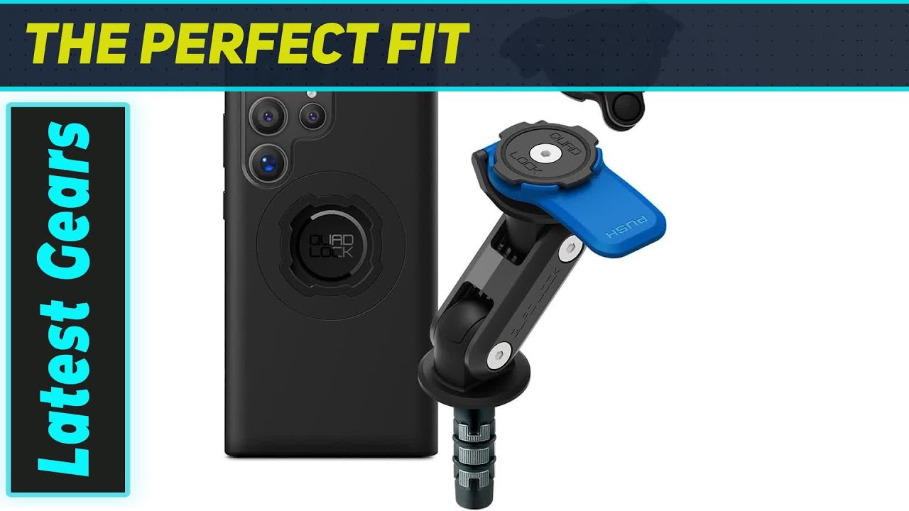 Ultimate Galaxy S24 Ultra Motorcycle Mount? Quad Lock Fork Stem Test