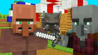 Villager & Pillager life FULL EPISODE - Minecraft Animation