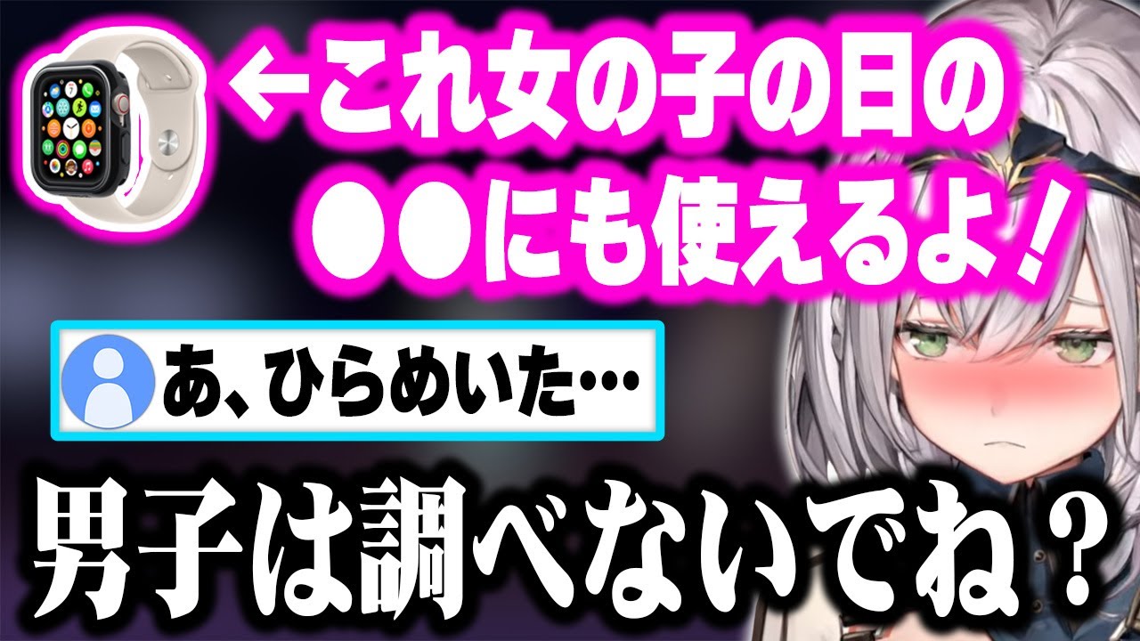 女の子の日に関係あるあるものについてうっかり口を滑らしてしまう団長w【ホロライブ 切り抜き/白銀ノエル】