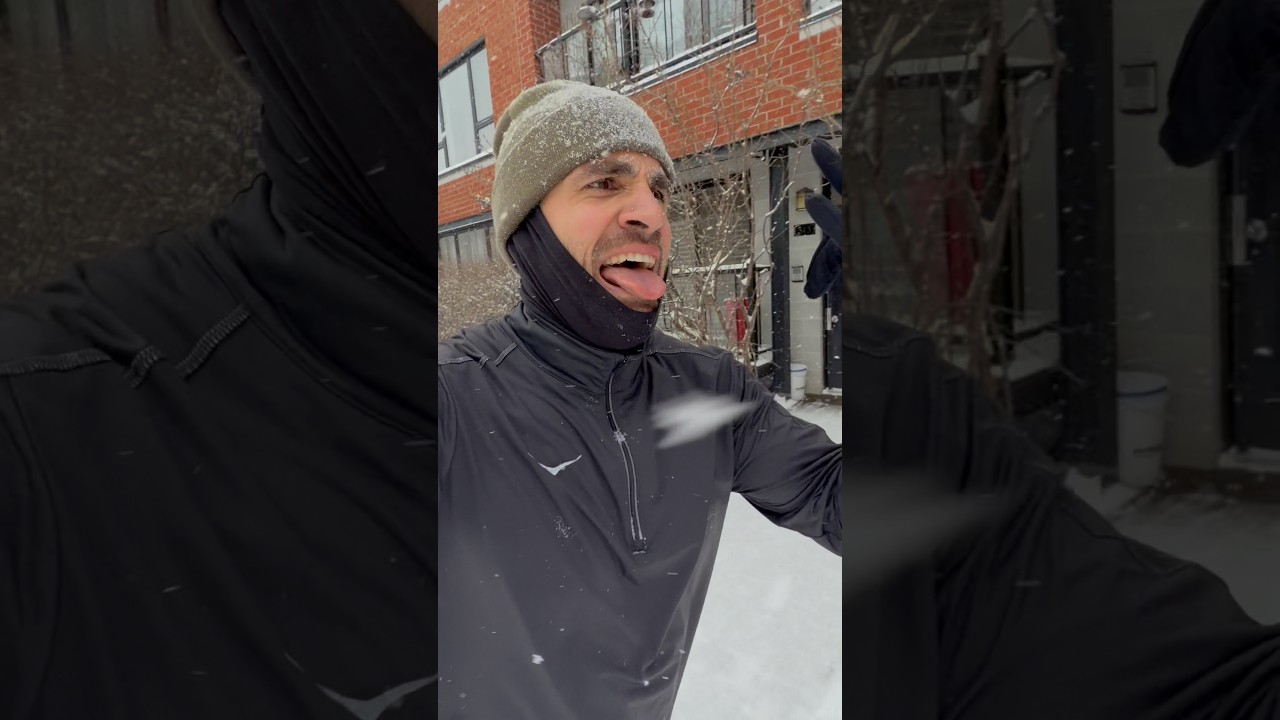 Jog hivernal pop punk ❄️🤘🏻 #run #running #ultrarunning