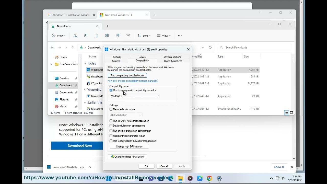 Fix Windows 11 Installation Assistant Disappeared YouTube