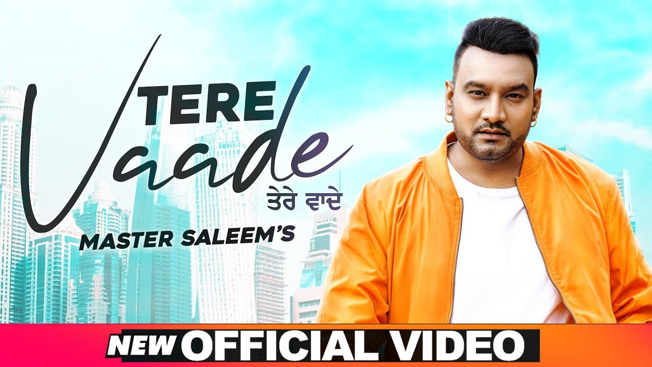Tere Vaade Official Video  Master Saleem  Latest Punjabi Songs 2020  Speed Records