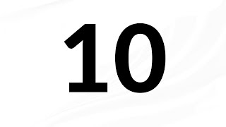 10 Second Countdown Timer with no sound