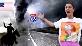 O Altă Față A Americii: Vestul Sălbatic… Chiar Există! Tornadă (Reală) Pe Route 66 | Oklahoma