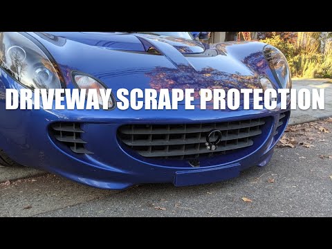🛡 How to protect a low car from driveway scraping – Lotus Elise