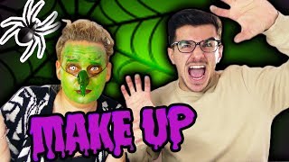 "Claudio macht mein Halloween Make up!" ? Eva als Hexe! Halloween Kostüm DIY mit Claudio