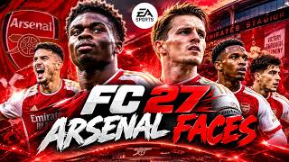 EA FC 27 Arsenal Player Faces & Ratings