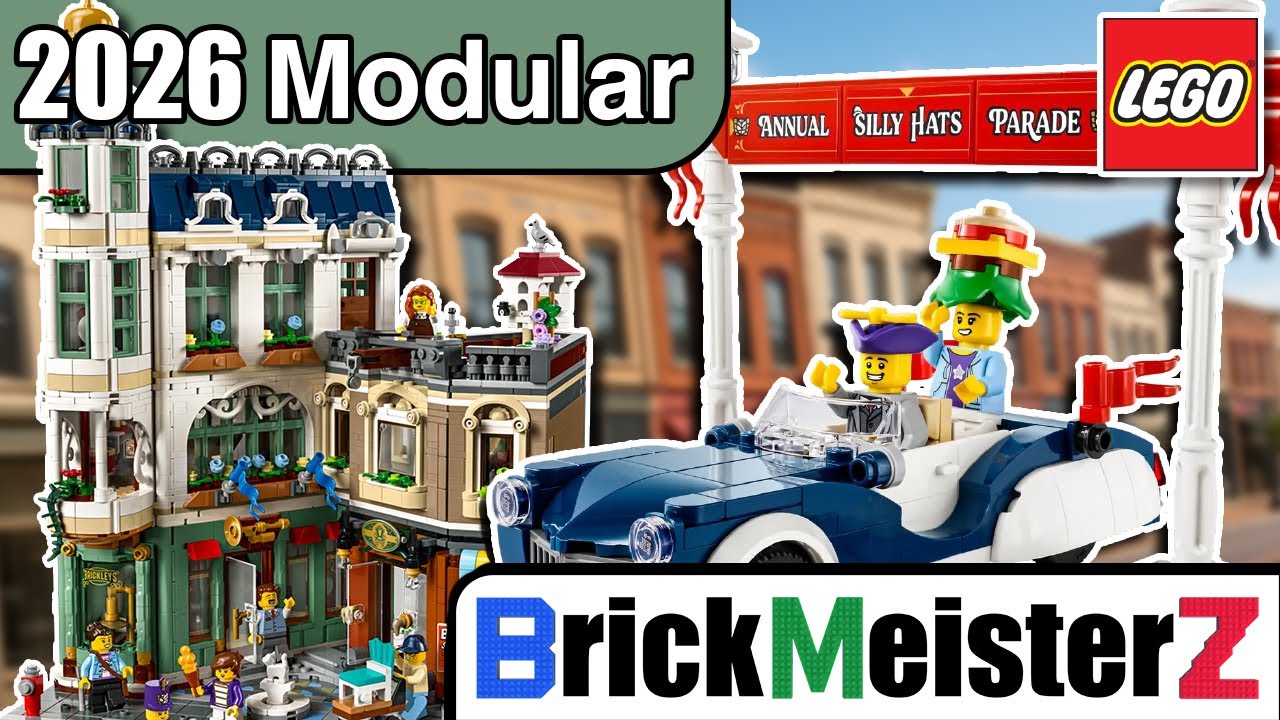 Next Lego Modular New 2026 LEGO Modular Building REVEALED - YouTube