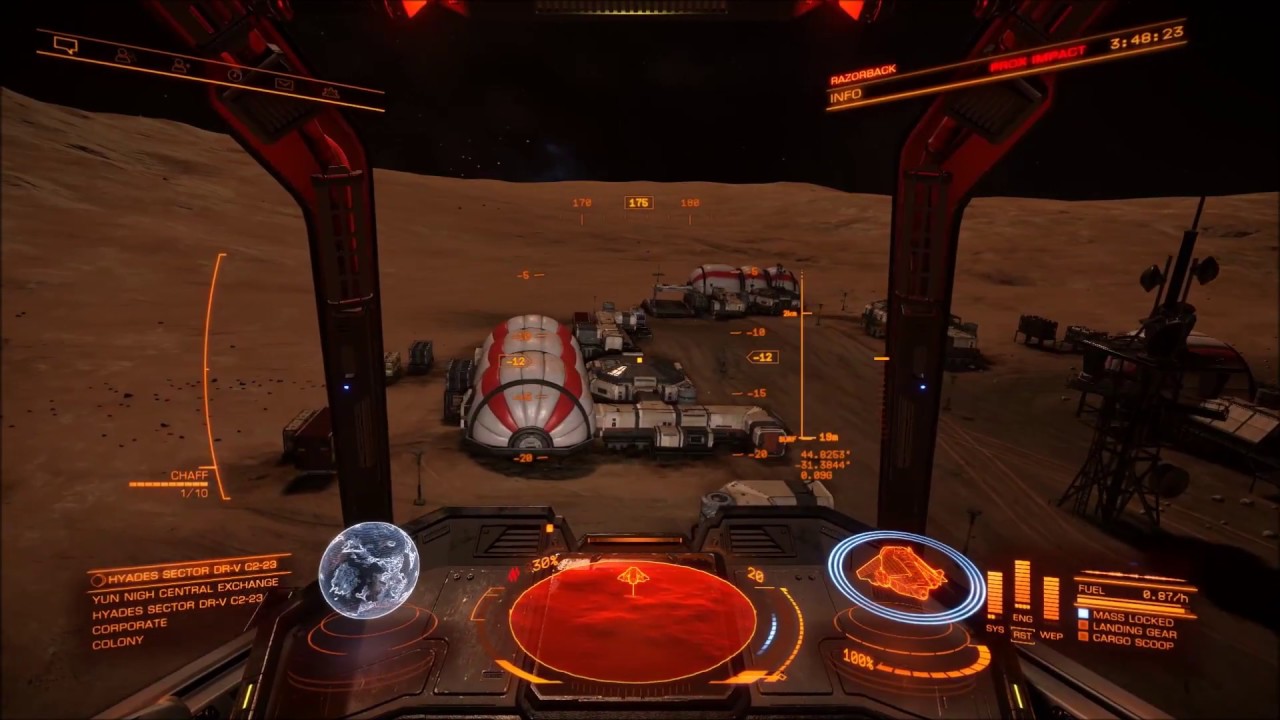 Elite Dangerous A Visit to Dav's Hope YouTube