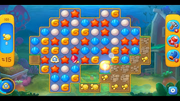 Fishdom Level 101 with NO BOOSTERS