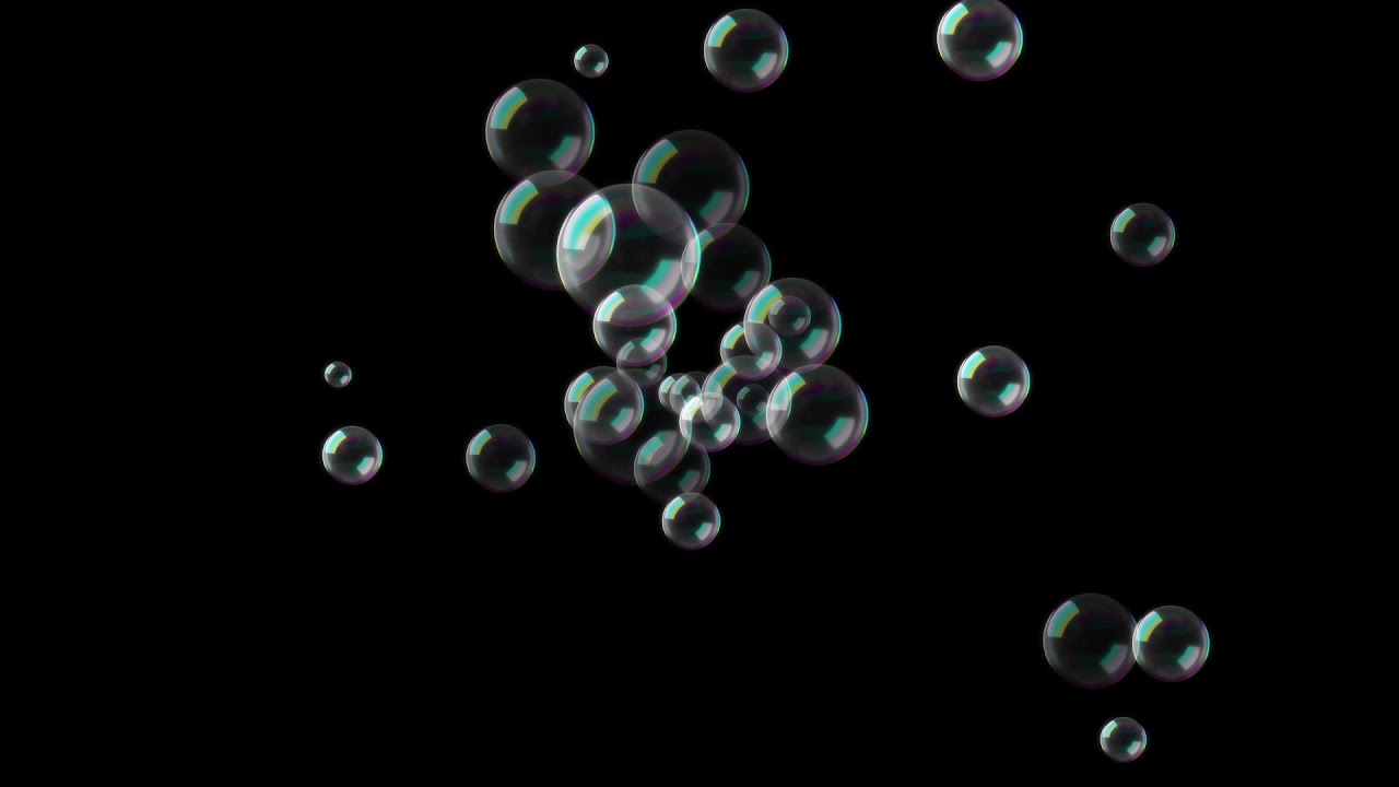 Particles Bubble Moving Video Footage Free Download No Copyright