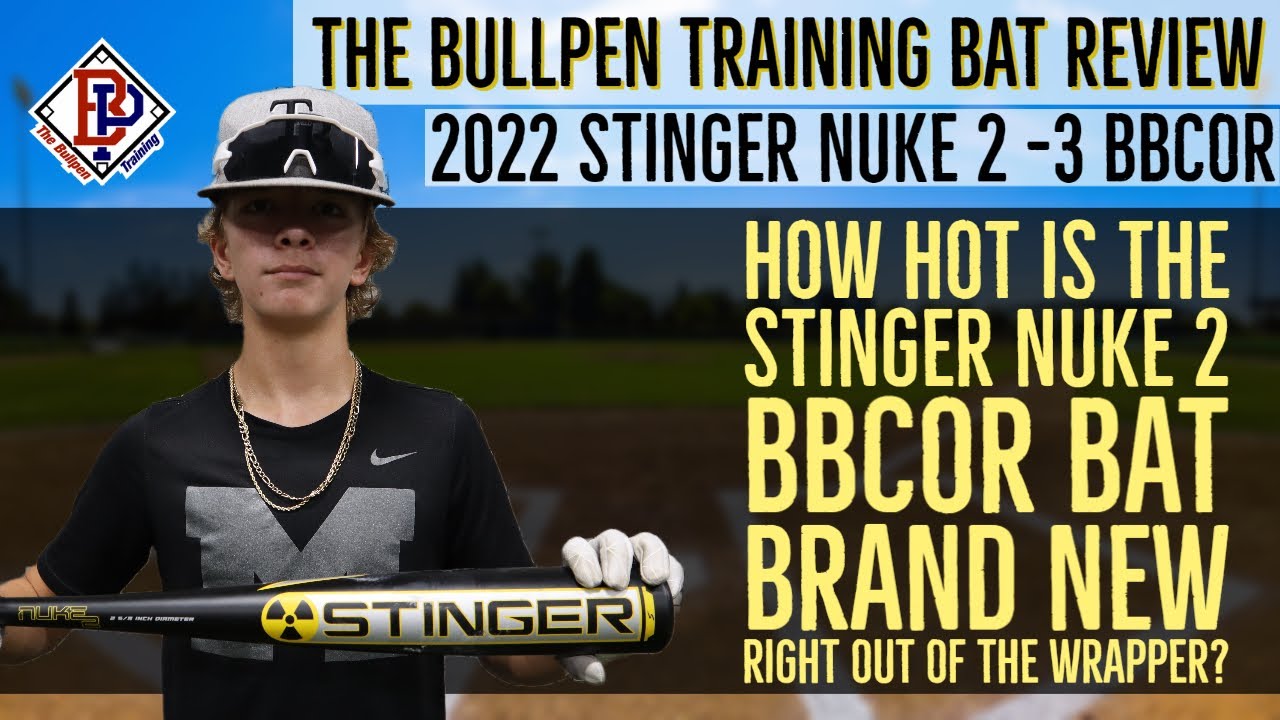 How Good is the Stinger Nuke 2 BBCOR 3 Baseball Bat Review from The Bullpen Training YouTube