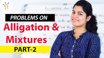 Alligation and mixture | Problems on Alligation and Mixture - 2  - Shortcuts| Aptitude tricks