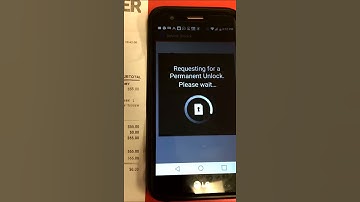lg k20 Unlock Fail