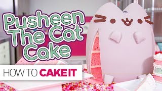 PUSHEEN Cat Cake!! | How To Cake It