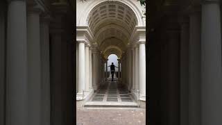 Perspective Of Galery Spada At Palazzo Spada