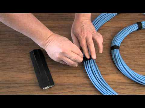 How to Use Tape-Ty Hook & Loop Cable Ties 