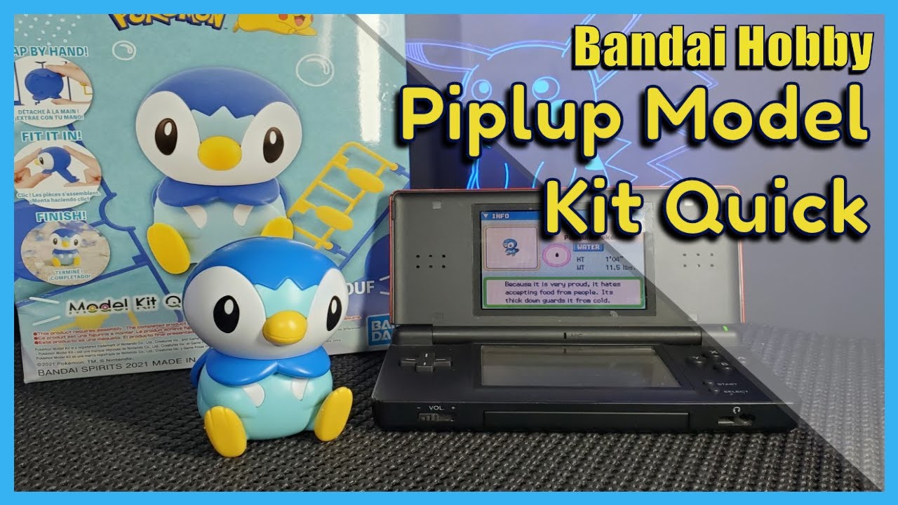 Pokemon Piplup 06 Quick Model Kit in 2023