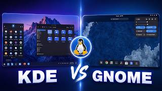 GNOME vs KDE ⚡ Best Daily Driver - Comparison