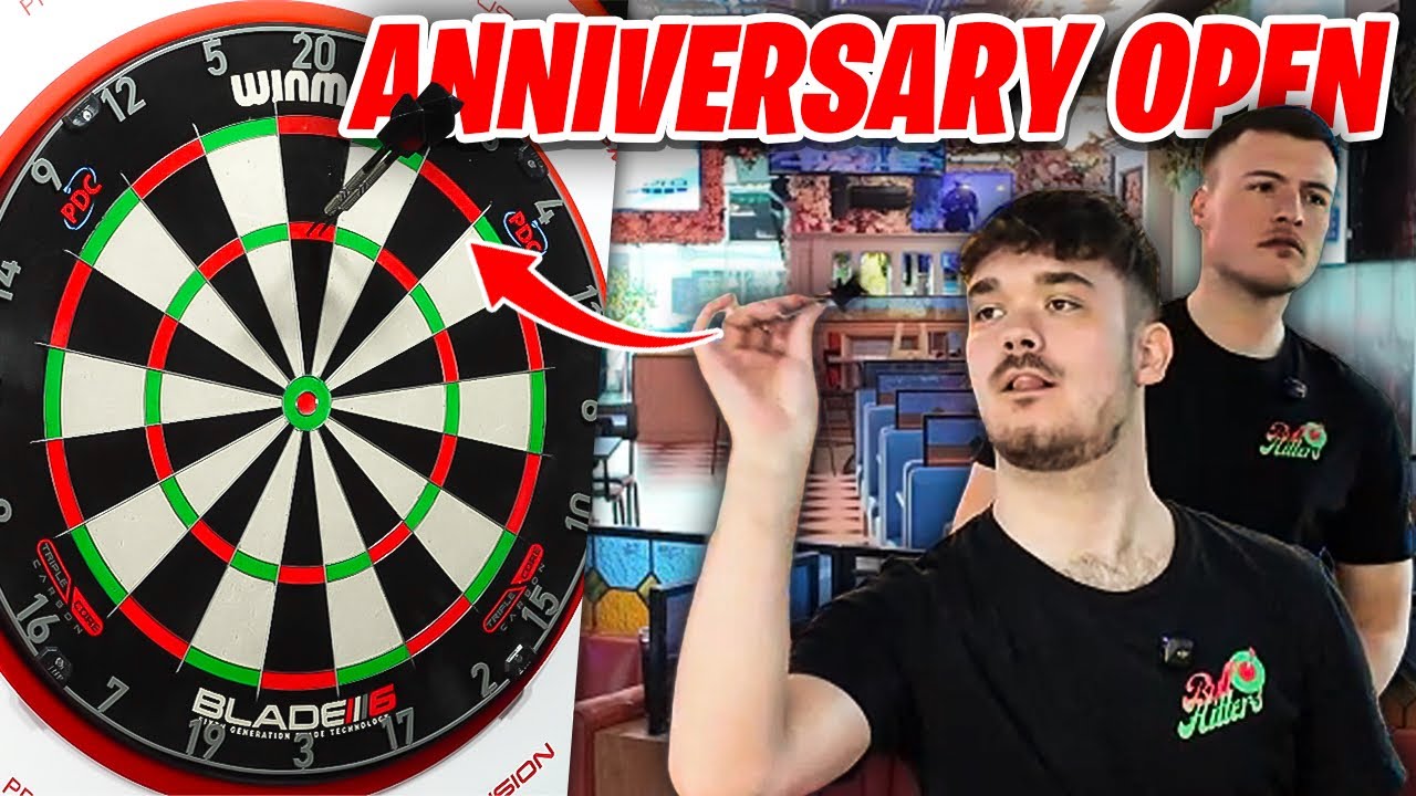 САМЫЕ БЕЗУМНЫЕ матчи по дартсу | Anniversary Open