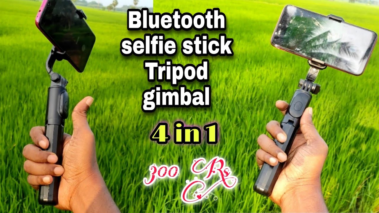 Best Bluetooth selfie stick tripod unboxing and review Tamil