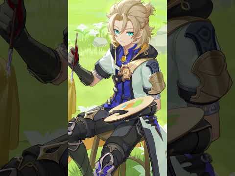 Genshin Impact: 'What a view... How about a quick break so I can sketch this beautiful scenery?'