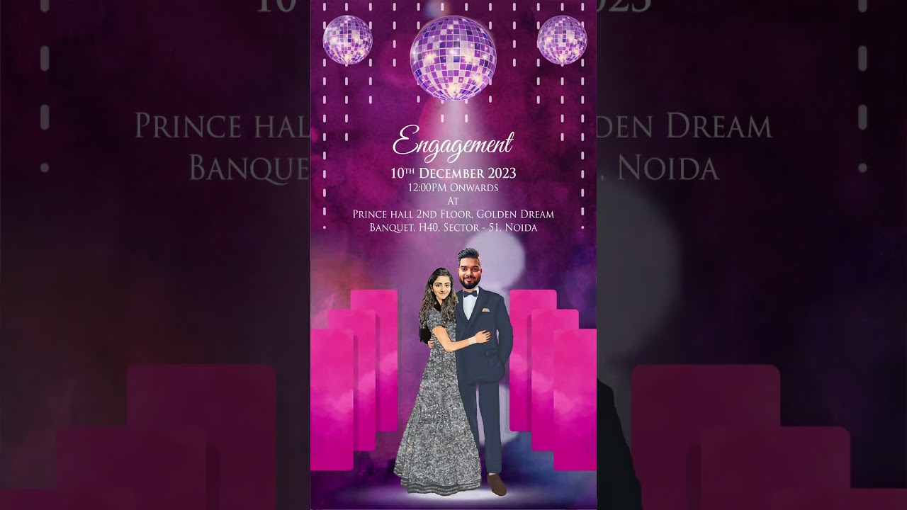 Neha & Abhishek | #Wedding #Invite #BunnyNegi
