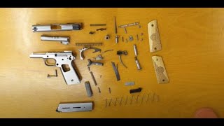 Famous Complete 1911 Series 70 Disassembly featuring some repair gunsmithing! Wealth