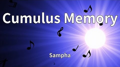 Sampha - Cumulus Memory (Lyrics)