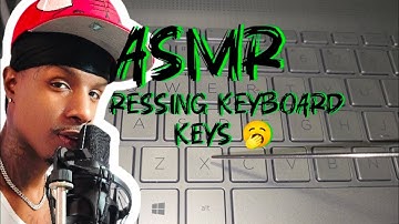 Asmr Pressing Keyboard Keys 🥱
