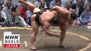 GRAND SUMO: Day 3 of the September 2025 Tournament - GRAND SUMO Highlights