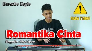 ROMANTIKA CINTA Karaoke Koplo Terbaru 2021 Nada Cewek Lirik Tanpa Vokal