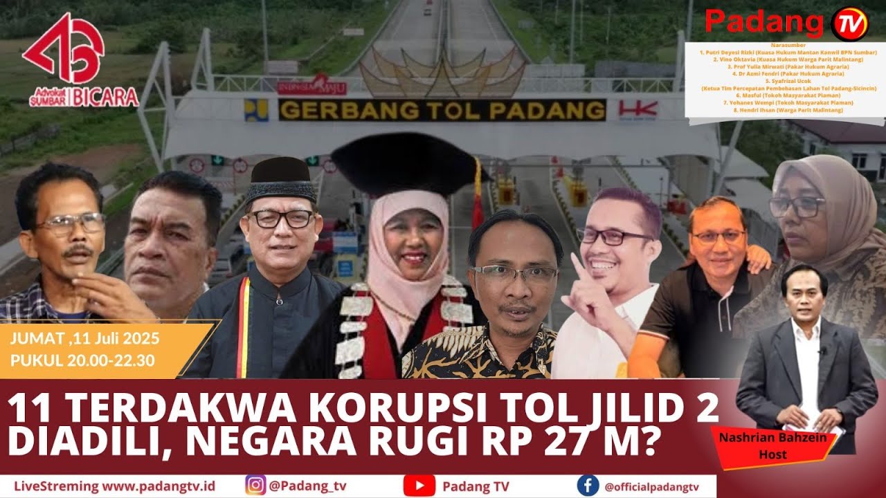 🔴 LIVE : Advokat Sumbar Bicara : Terima Ganti Rugi Lahan di  Aset Pemkab, Warga Membantah!!!