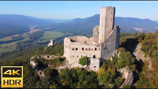 Château De Lortenbourg - Ortenburg Castle - France 4K