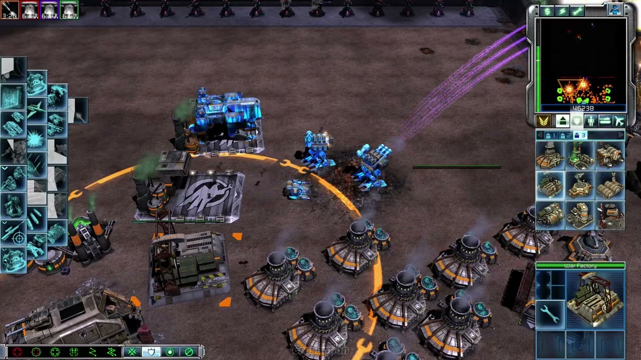 Карта "Крепость Нод" с ЧПУ 3 кВт и тибериумным резонансом 0.3 (первая демонстрация)