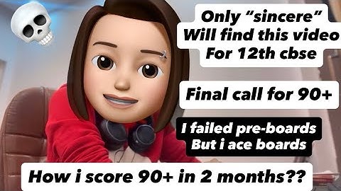 The BIGGEST COMEBACK🔥Class 12th CBSE| from a failing preboards to securing my name in toppers list🔥💀