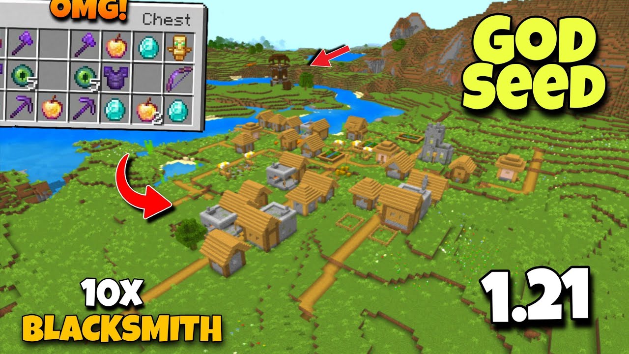 🔥(God Seed) For Minecraft 1.21 Bedrock And Pocket Edition | Seed ...