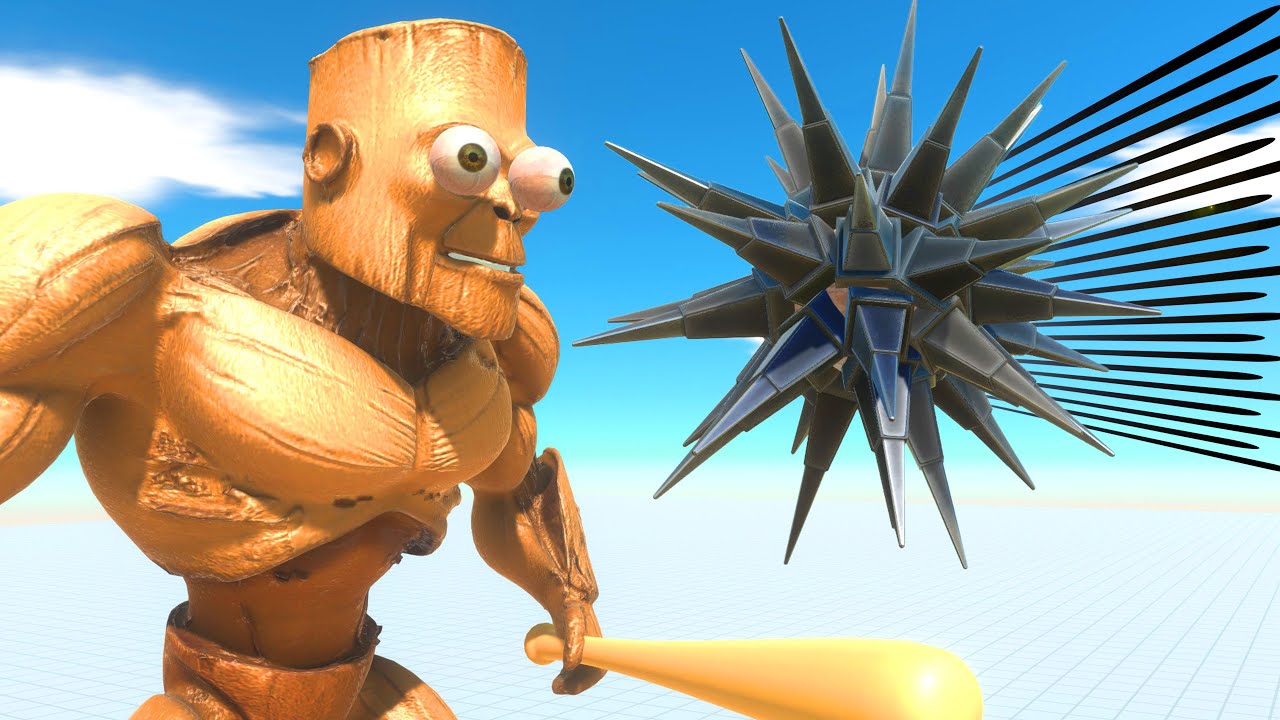 Can Anyone Dodge the Giant Spike Ball on the Death Slope?! | Animal Revolt Battle Simulator