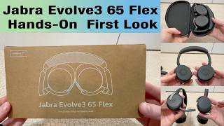 Jabra Evolve3 65 Flex - Unboxing and first impressions