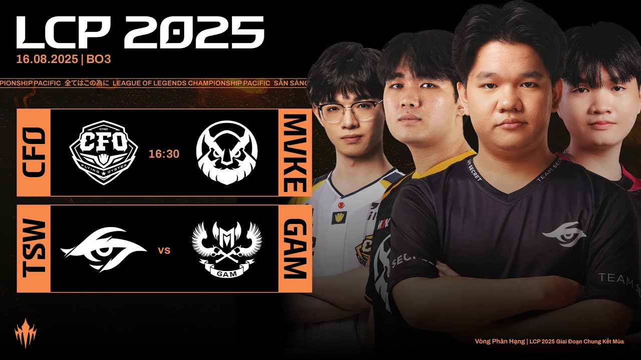 [VN] CFO vs MVKE | TSW vs GAM | LCP 2025 Giai Đoạn Chung Kết Mùa Tuần 4 Ngày 2