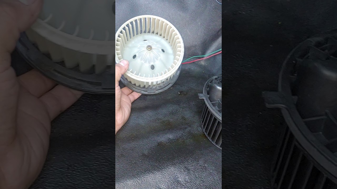 2007-2012 tahoe blower motor replacement - YouTube