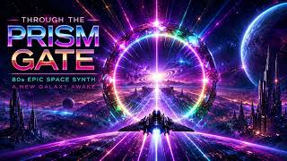 🌈 Through the Prism Gate 🌈 | Epic 80s Space Synth Adventure | Cinematic Sci-Fi Journey