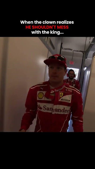 Kimi Raikkonen sent Max Verstappen off the podium in Formula 1