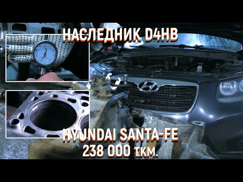 D4HB ремонт двигателя  Hyundai Santa Fe после детальной дефектовки