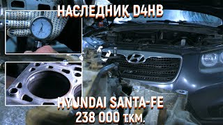 D4HB ремонт двигателя Hyundai Santa Fe после детальной дефектовки