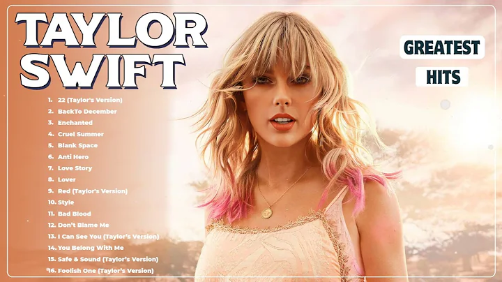 Taylor Swift Greatest Hits Full Album 2024 - Taylor Swift Best Songs Playlist 2024