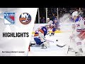 NHL Highlights | Rangers @ Islanders 1/16/20