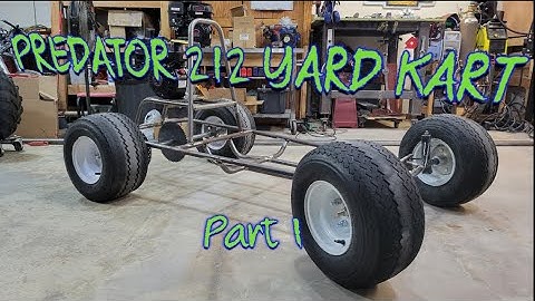 Homemade Predator 212 Go Kart Ep 1 || Building a Custom Go Kart With a Predator 212cc Motor