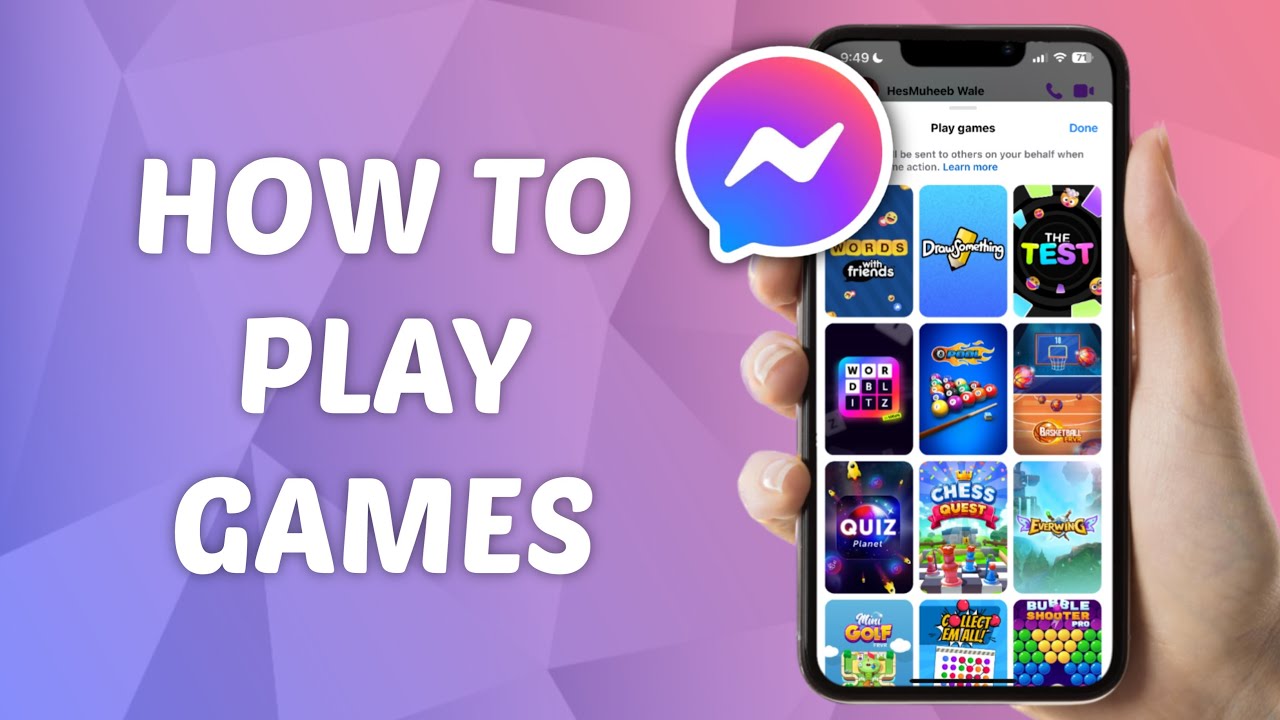 How to Play Games on Messenger