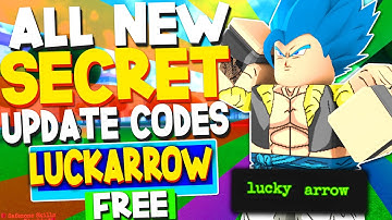 ALL NEW *SECRET FREE ARROWS* UPDATE CODES in DBZ ADVENTURES UNLEASHED CODES! (ROBLOX)